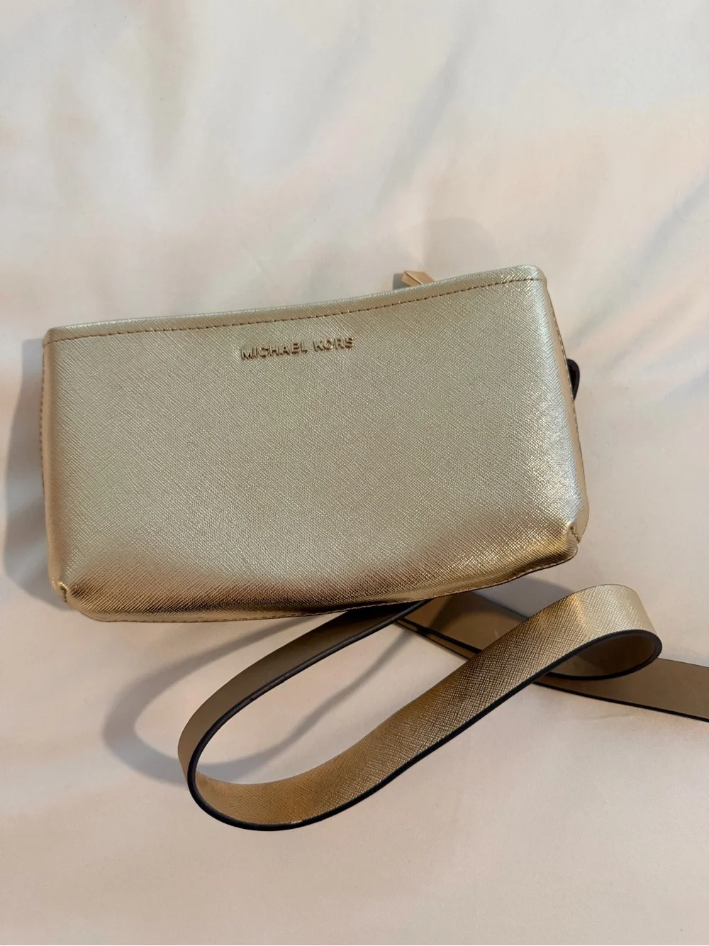 Michael Kors Gold Belt Bag